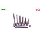 M2 TYTANOWE ŚRUBY GRADE 2 DIN 84